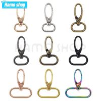 【CC】✓♘ஐ  5pcs 16mm-38mm Metal Swivel Clasp Collar KeyChain Part Accessories