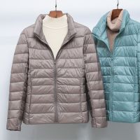 ZZOOI Down Jacket Women Coat Autumn Winter 2022 Spring Jackets for Warm Quilted Parka Ladies and Light 2021 Female Ultralight Hooded