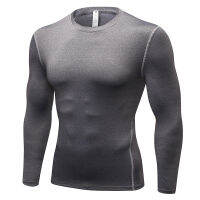 2Pcs Man Running Sport Pants+Fitness Tops Autumn Quick-dry Fake Tight Pants Sweatpants High Elastic Male Sportsuits Tracksuits