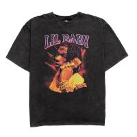 HOMEBOY เสื้อยืดผู้ชายลาย LILBABY