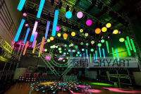 Nightclub Party Disco Effect Led Kinetic Ball With Winch Whole Set FreeShipping