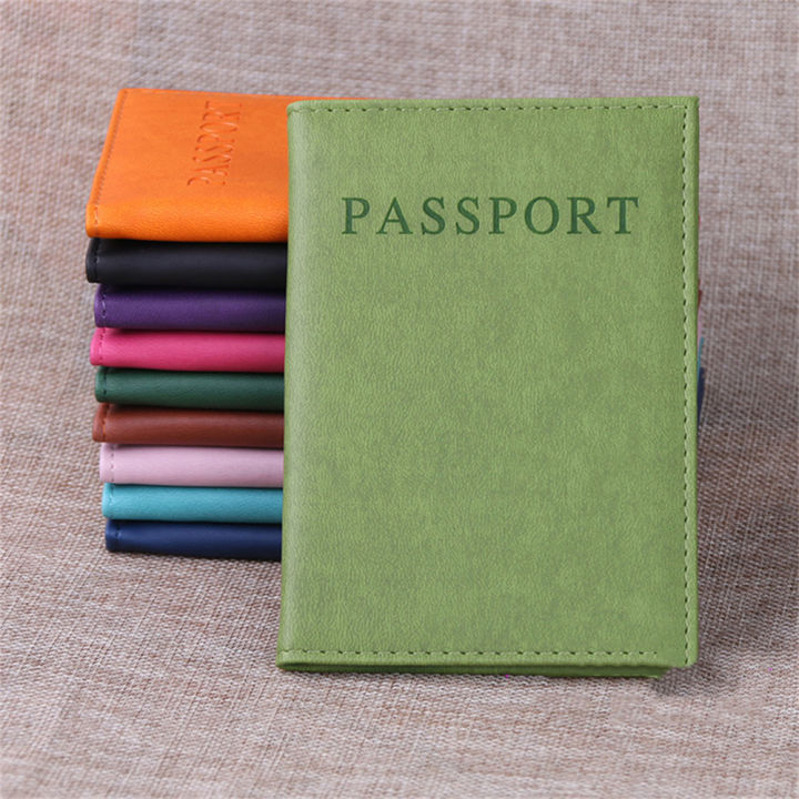 เคสป้องกันกระเป๋าจัดระเบียบสำหรับเดินทางธุรกิจหนัง-pu-ที่เก็บบัตรประชาชนซองใส่หนังสือเดินทาง