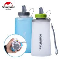 Naturehike 500 มิลลิลิตร 750 มิลลิลิตรกีฬาแบบพกพาขวดขวดน้ำถ้วยกลางแจ้งแบบพกพาซิลิโคนพับ Drinkware