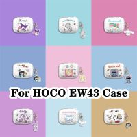 READY STOCK!For  HOCO. EW43 Case Cool Cartoon Pattern for HOCO EW43 Casing Soft Earphone Case Cover
