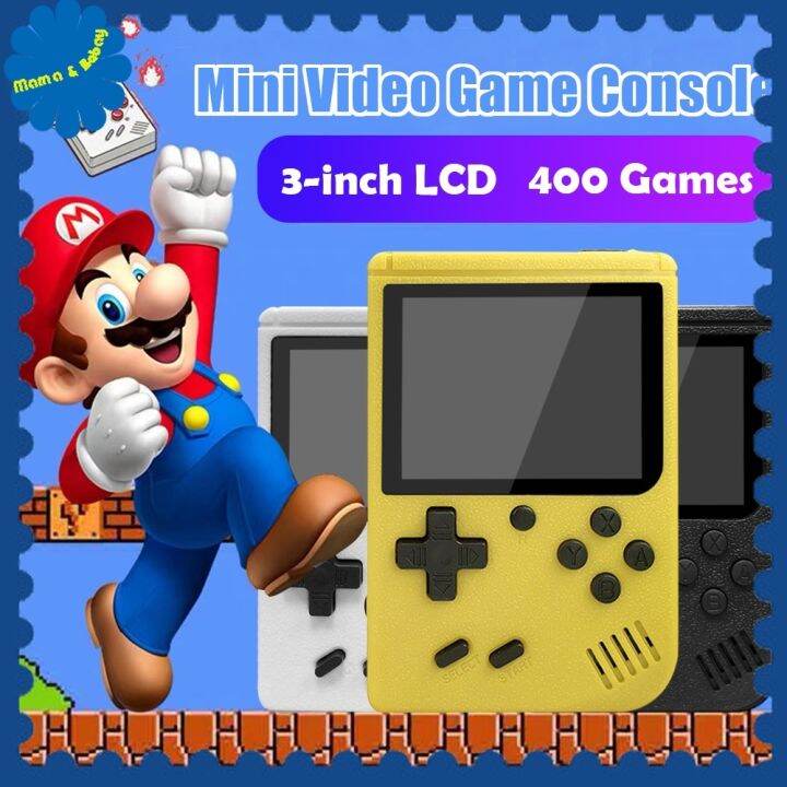 Cod】 Gameboy 3 Inch Retro Fc 400 In 1 G4 Game Console Pad Advance Handheld  Emulator Built-In | Lazada Ph