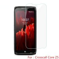 ปกป้องหน้าจอ AAA9H กระจกนิรภัยสำหรับ Crosscall Core Z5 X5แก้วป้องกันสำหรับ Crosscall Core X5ฟิล์มที่ปกป้องโทรศัพท์มือถือ