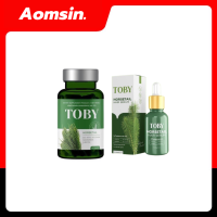 TOBY HORSETAIL วิตามินบำรุงผม ลดผมร่วง 30 แคปซูล/Toby Horsetail Hair Serum โทบี้เซรั่มหญ้าหางม้า 15ml. **(มีให้เลือก 2 แบบ)**