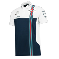 F1ชุดแข่งรถ Williams เสื้อทีมแขนสั้นเสื้อโปโล Lapel รถจักร Workwear ที่กำหนดเองขนาดใหญ่