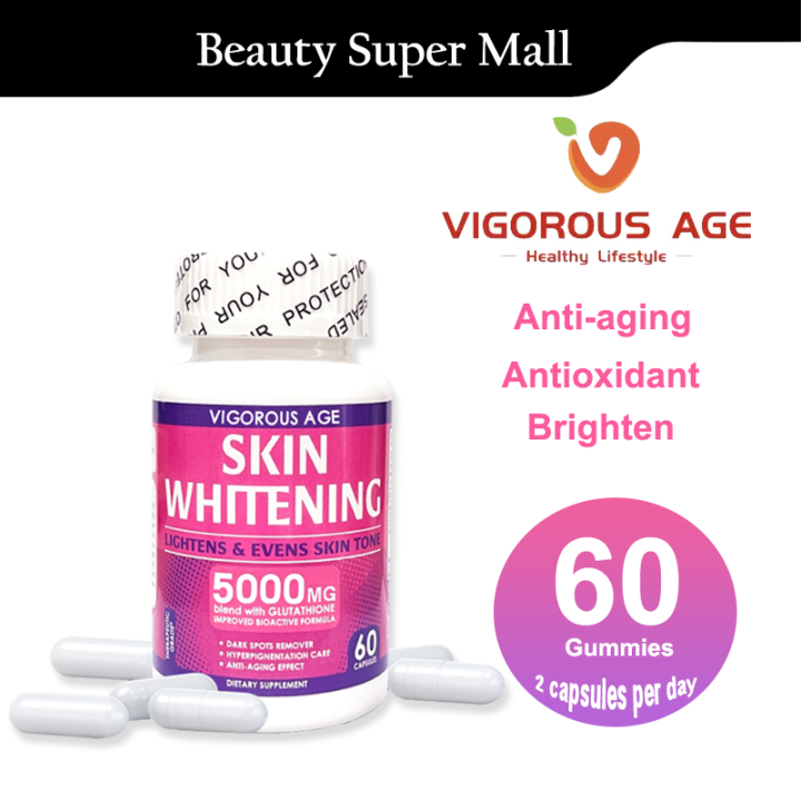 Vigorous Age Glutathione Capsules Collagen Antioxidant Anti-Aging ...