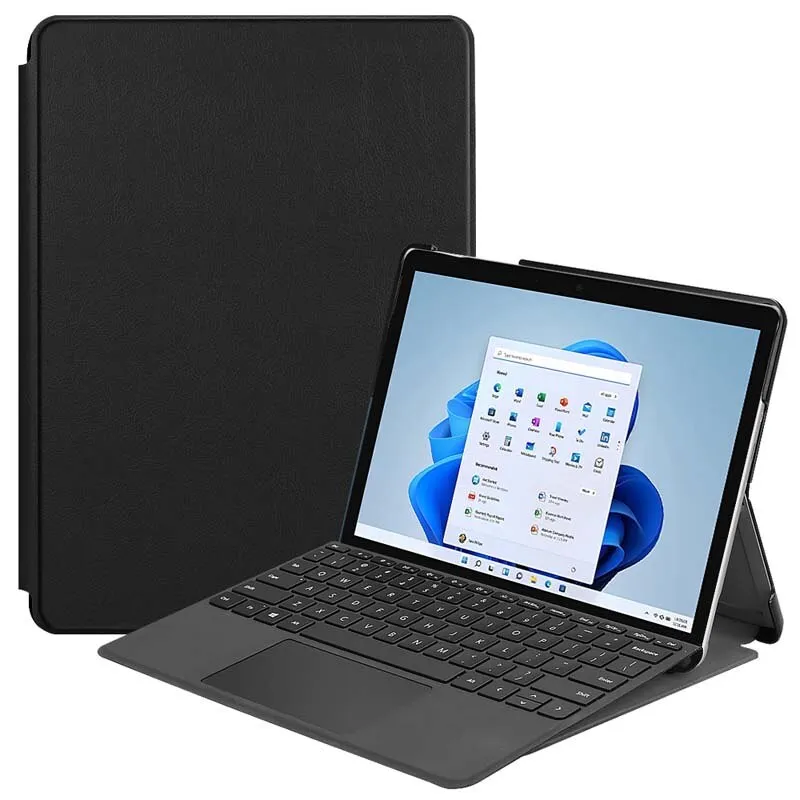 Leather case for Surface Pro 9 / 8 / X & keyboard