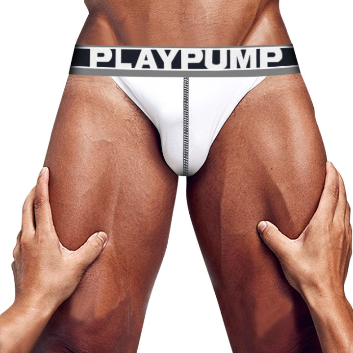 cmenin-playpump-กางเกงในผ้าฝ้าย-jockstrap-กางเกงในชายสะโพกยกชุดชั้นในชายเซ็กซี่ชุดชั้นในกางเกงในชายกางเกงเสื้อผ้า-pp9103
