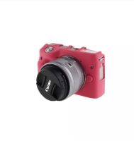 CAMERA CASE SILICONE CANON M10 ROSE เคสกันกระเเทกกล้อง (ROSE)  (1216)