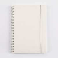 Lined Supplies Blank Grid School Stationery DOT Paper A6 Spiral Book Ccoil Notebook