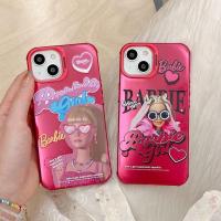 เคสโทรศัพท์มือถือแบบแข็ง กันกระแทก ลายเจ้าหญิงบาร์บี้ คุณภาพสูง สําหรับ iPhone 14 13 12 11 Pro Max 11