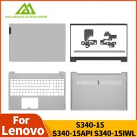 New For Lenovo IdeaPad S340 15 S340 15IWL S340 15API LCD Back Cover/Front Bezel/Hinge Cover/Palmrest/Bottom Case/HInges Silver