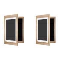 [2-Pack] Kids Art Frame Kids Art Frames Front Opening Kids Artwork A4 Picture Frames Changeable Artwork Display