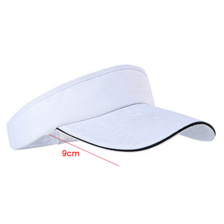 hhh-ปรับ-unisex-ผู้ชายผู้หญิงธรรมดากระบังแสงกีฬาเทนนิสกอล์ฟฝาปิดระบายอากาศได้หมวก