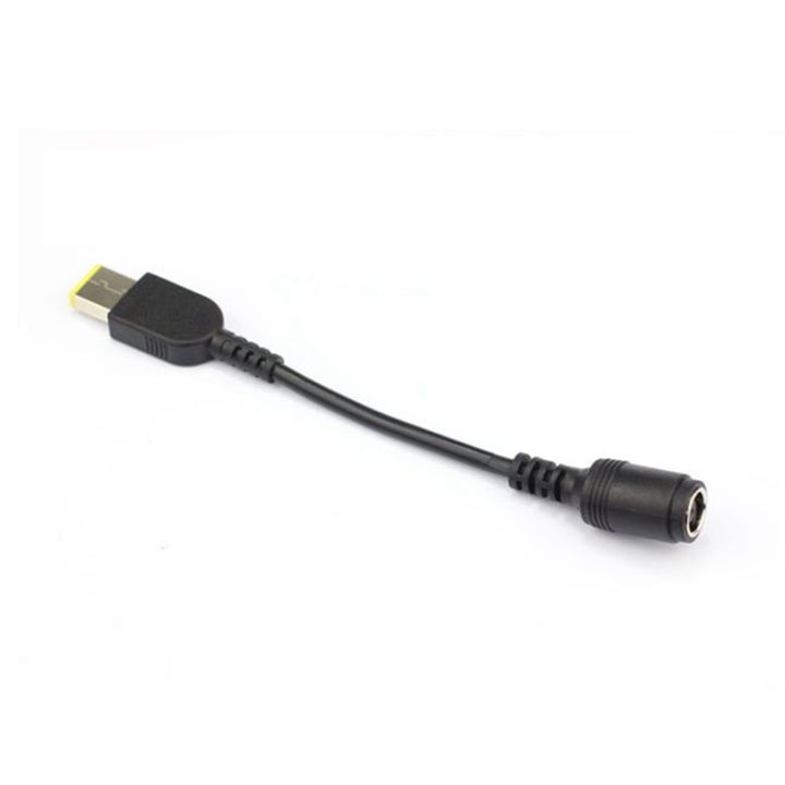 7-9x5-5mm-round-jack-to-square-plug-adapter-pigtail-charger-power-converter-cable-for-ibm-for-lenovo-thinkpad