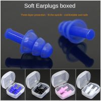 4/10PCS Soft Silicone Earplugs Waterproof Swimming Ear Plugs Reusable Noise Reduction Sleeping Ear Plugs Hearing Protection