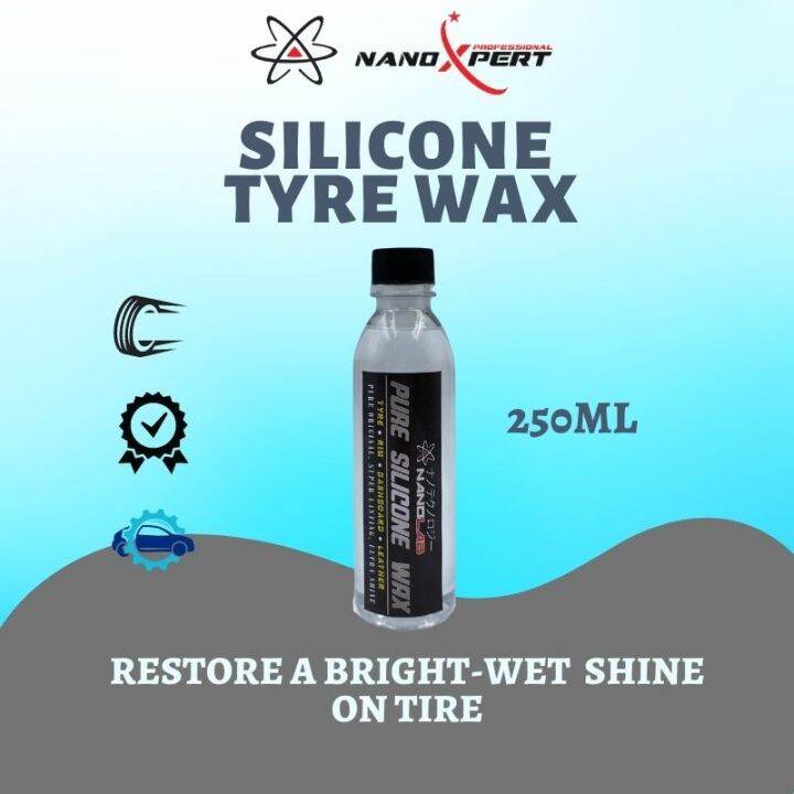 Silicone Wax Pengilat Tayar Tyre Polish Tyre Shine Tayar Wax 100