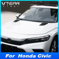 3D รถ Hood Fake Air Outlet สติ๊กเกอร์ตกแต่ง Decals สำหรับ Honda City Civic Fc Fe HR-VCRV ภายนอก Body Modification อุปกรณ์เสริม