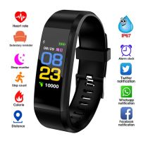 2023 Reloj inteligente 115plus Smartband Sport Bracelet Fit Pro Watch Bluetooth Color Screen Heart Rate หน้าจอ Smart Watch Men