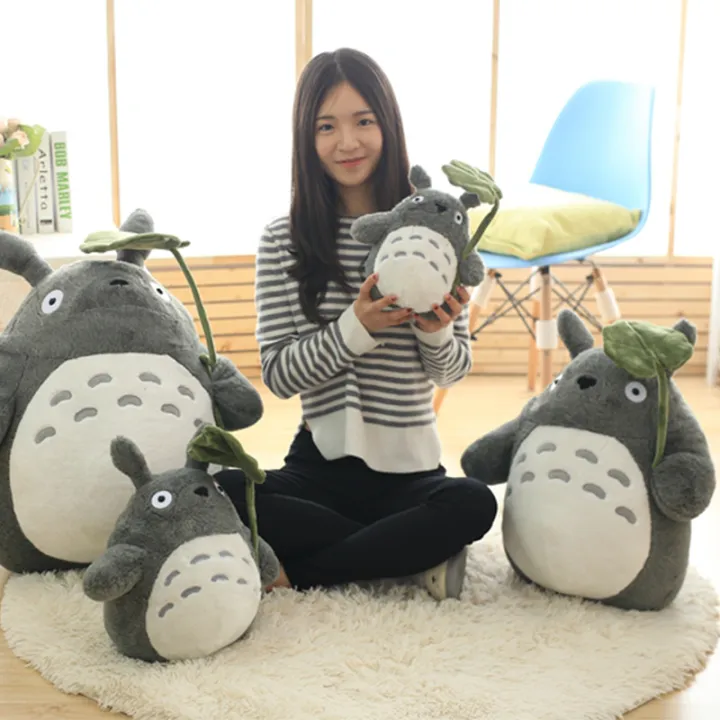 30 70cm Cute Anime Girl Kids Toys Totoro Doll Large Size Soft Pillow Totoro Plush Toy Doll Children Birthday Gift Cartoon Home Lazada Singapore