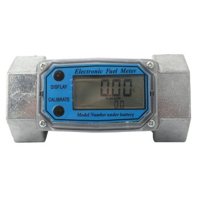 อิเล็กทรอนิกส์ Digital Flowmeter Liquid Water สำหรับ Turbine Flow Meter การใช้น้ำมัน Flowmeter 1.5นิ้ว10-100gpm 38-380L /Min