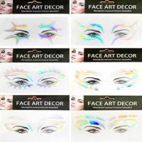 【hot】✈  Face New Color Makeup Stickers Eyeliner