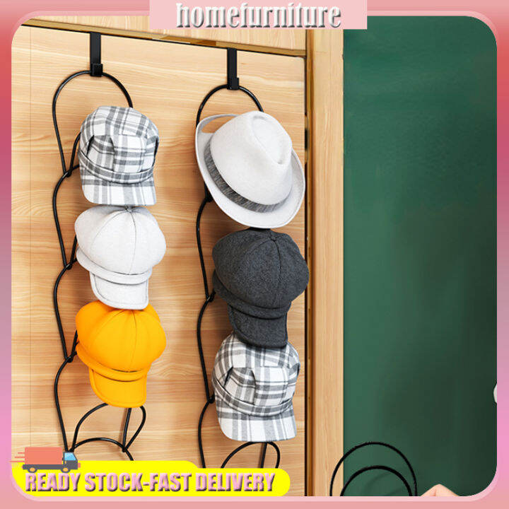 Hat Storage Rack Wallmounted Coat Rack Behind The Door Iron Bracket