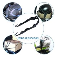 【YD】 Motorcycle Helmet Elastic Rope Tensioner With 43inch Length Tensioning Belts Retractable Luggage