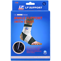 [ของแท้ 100%] LP SUPPORT 728 ผู้ชาย/ผู้หญิง สนับข้อเท้า ปลอกข้อเท้า ที่รัดข้อเท้า ANKLE SUPPORT (WITH STRAP)