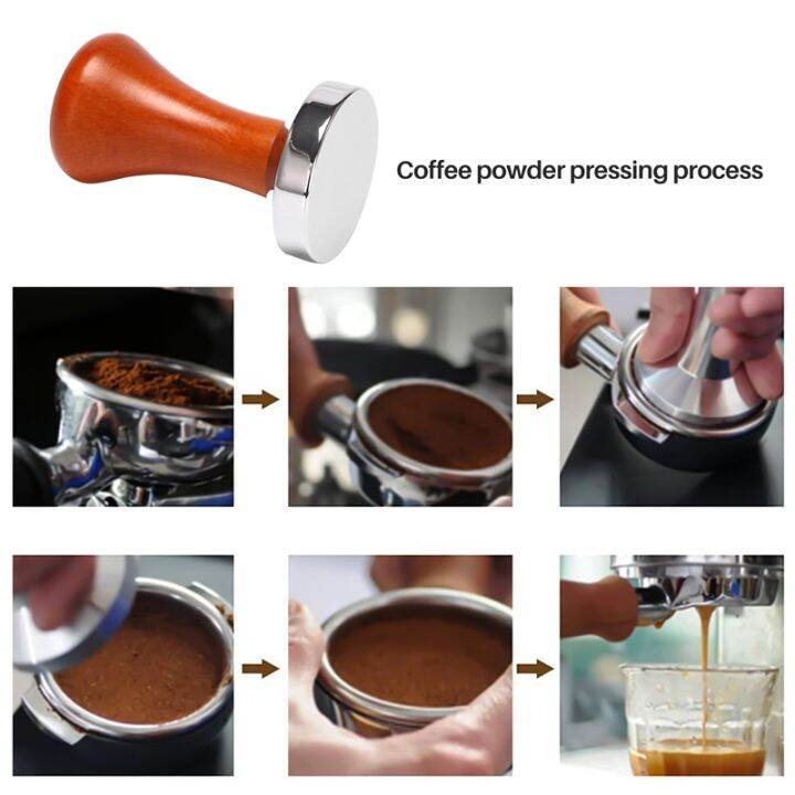 coffee-tamper-wooden-handle-barista-espresso-machine-grinder-51mm-for-coffee-and-espresso-powder-hammer