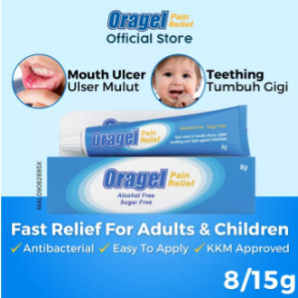 Kkm Approved! Oragel Pain Relief (8g) 