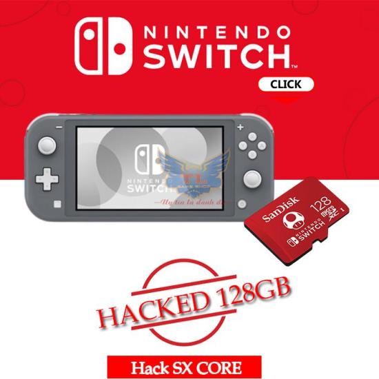 Trả góp 0% máy chơi game nintendo switch lite h.a.c.k chip sx core + thẻ - ảnh sản phẩm 1