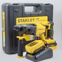 รุ่นใหม่ STANLEY สว่านโรตารี่ไร้สาย 3 ระบบ 18V รุ่น SBR20M2K มอเตอร์ไร้แปรงถ่าน รับประกันศูนย์ 2 ปี STANLEY