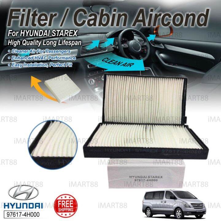 Hyundai Starex H1 Aircond Premium Cabin Air Filter 97617-4H000 Penapis ...