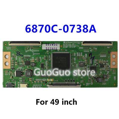 1Pc ใหม่เอี่ยม TCON V17 43UHD TM120 V1.0 T-Con Logic Board 6870C-0738A สำหรับ43นิ้ว49นิ้ว55นิ้ว