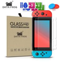 DATA FROG 2Pack Tempered Glass Screen Protector Compatible with Nintendo Switch Transparent HD Clear Screen Protector for Switch