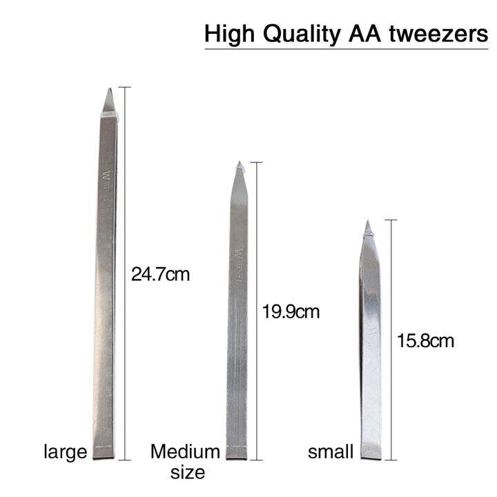 steel-tweezers-solder-clamp-tweezers-pointed-tip-straight-tip-aa-tweezers-gold-and-silver-jewelry-soldering-clamping-tools