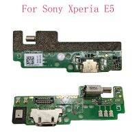 บอร์ดสายแพเครื่องชาร์จ USB ดั้งเดิมสำหรับ Sony Xperia E5 F3311 F3313 C1604ที่ชาร์จแบบยืดหยุ่นได้ USB