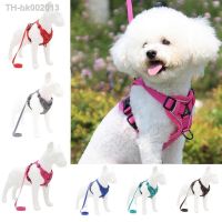 ✈♙∋ Pet Harness Reflective Walking Safety Sandwich Mesh Vest Dog Safe Chest Strap Leash for Puppy