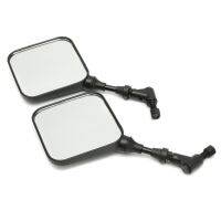 2Pcs Motorcycle Rear View Mirror Black For 200 250 Dr350 Drz 400 Dr650