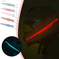 ▥❄☞ Motorcycle Helmet Night Light Strip Led Cold Light Accessories Helmet Strip El Decoration Waterproof Warning Lighting Stick B0m2