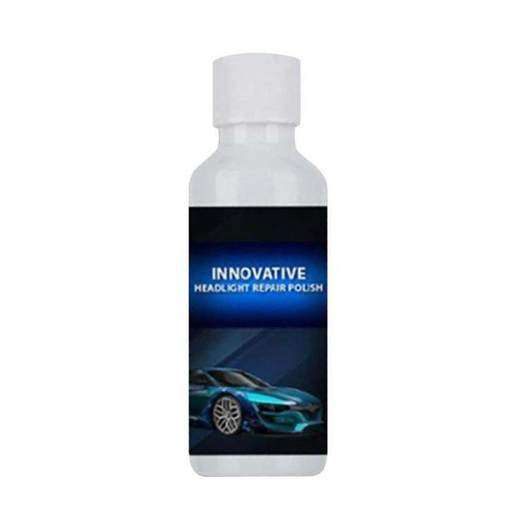 Vehicle Headlight Restoration Liquid 20ml Headlights Restore Protection Liquid Repairing Polish