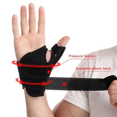 tdfj 1 Wrist Orthosis Thumb Brace Support Adjustable Holder Protector Fingers