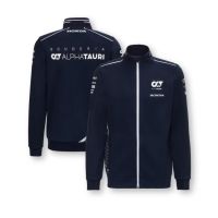 ชุดแข่งรถและรองเท้าแข่งคุณภาพสูง 2023 Newest F1 Racing Suit Scuderia AlphaTauri Team F1 Softshell Jacket Unisex Spring Long Sleeve Coat