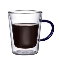 Double Thermal Insulation Heat-resistant Glass Coffee Cup Double Thermal Insulation Thickened Glass Cup Tea Cup Water Cup