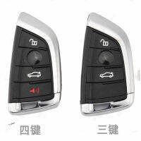 34BTN สมาร์ทการ์ดรถสำหรับ BMW CAS4 FEM 1 2 7 Series X1 X5 X6 X6M F Class Remote Key Fob ฝาครอบใส่ใบมีด