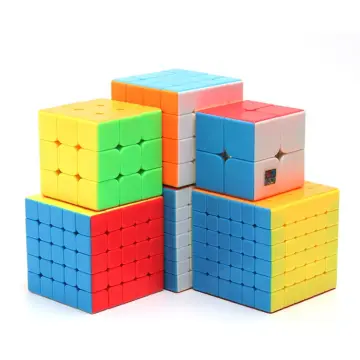 Moyu Cubing Classroom Meilong 3/3C 3x3 Magic Stickerless 3 Layers Speed  Cube Professional Puzzle Toys For Children